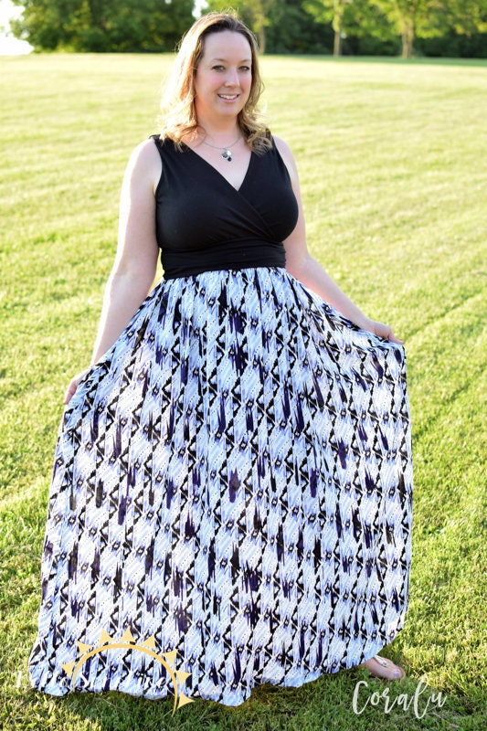 plus size maxi sundresses