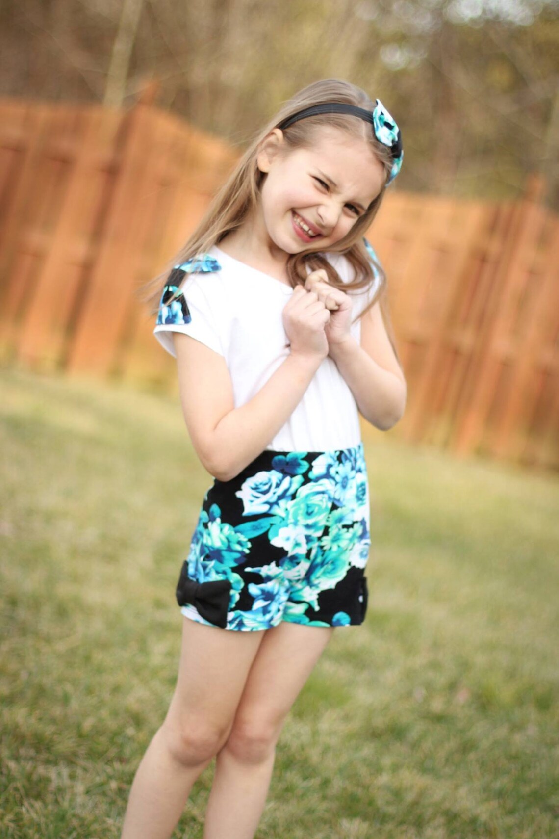 Bow Tie Leggings & Shorts Girls sewing pattern toddler Etsy