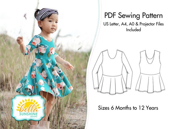 Kids Dress Sewing Patterns