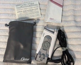 Vintage Oster Travel Iron with Spray Mini Iron with Dual Voltage 120/240 V White