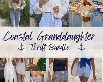 Coastal Thrifted Style Bundle – Preppy Summer Outfit