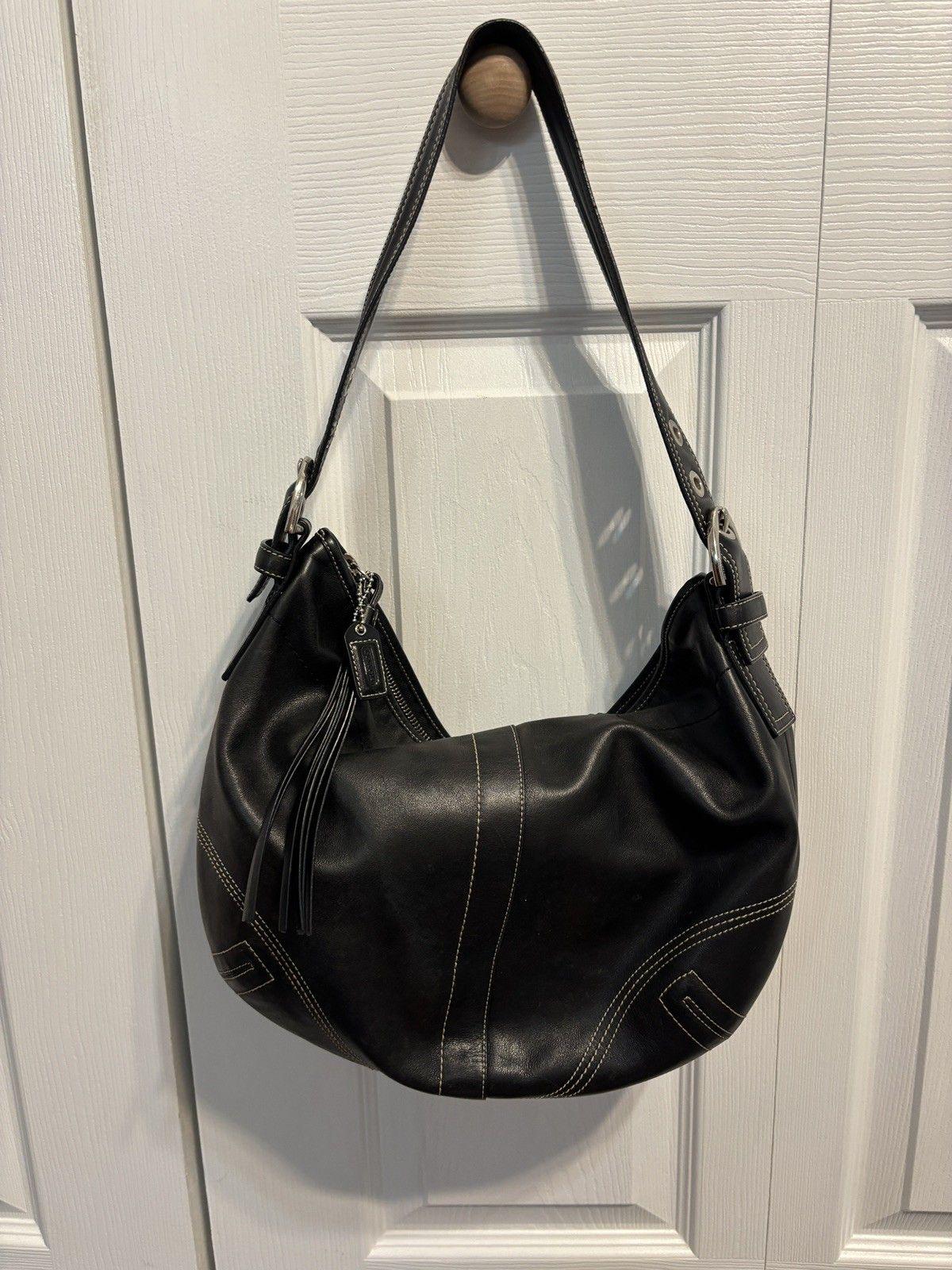 Coach Hobo Black Soho - Etsy Coach Hobo Black Soho - Etsy