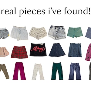 PoetCore Thrifted Clothing Bundle – Academia, Preppy, Romantic image 4