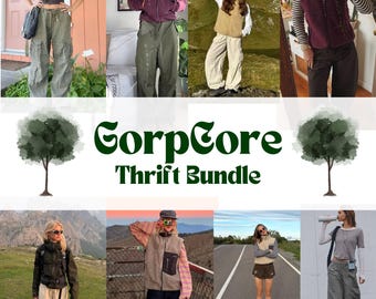 Thrifted GorpCore Clothing Bundle – Outdoor, Utility, Techwear & Hiking