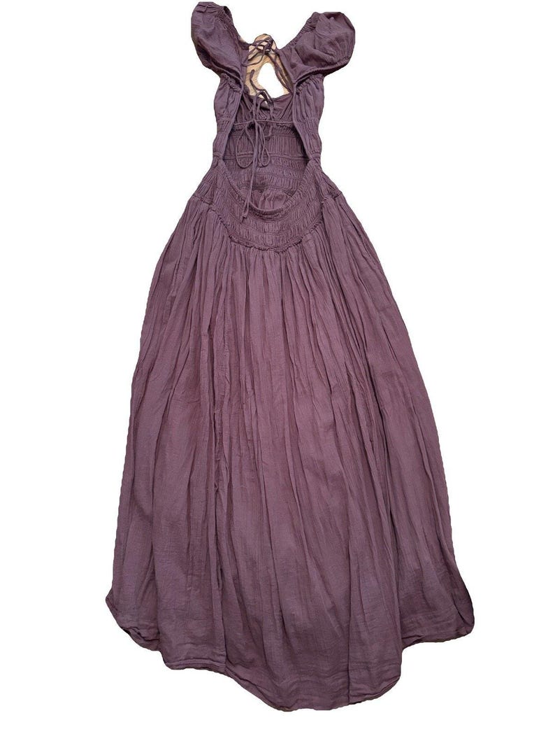 Free People Feeling Bonita Midi Size S | brown boho backless beach dress image 4