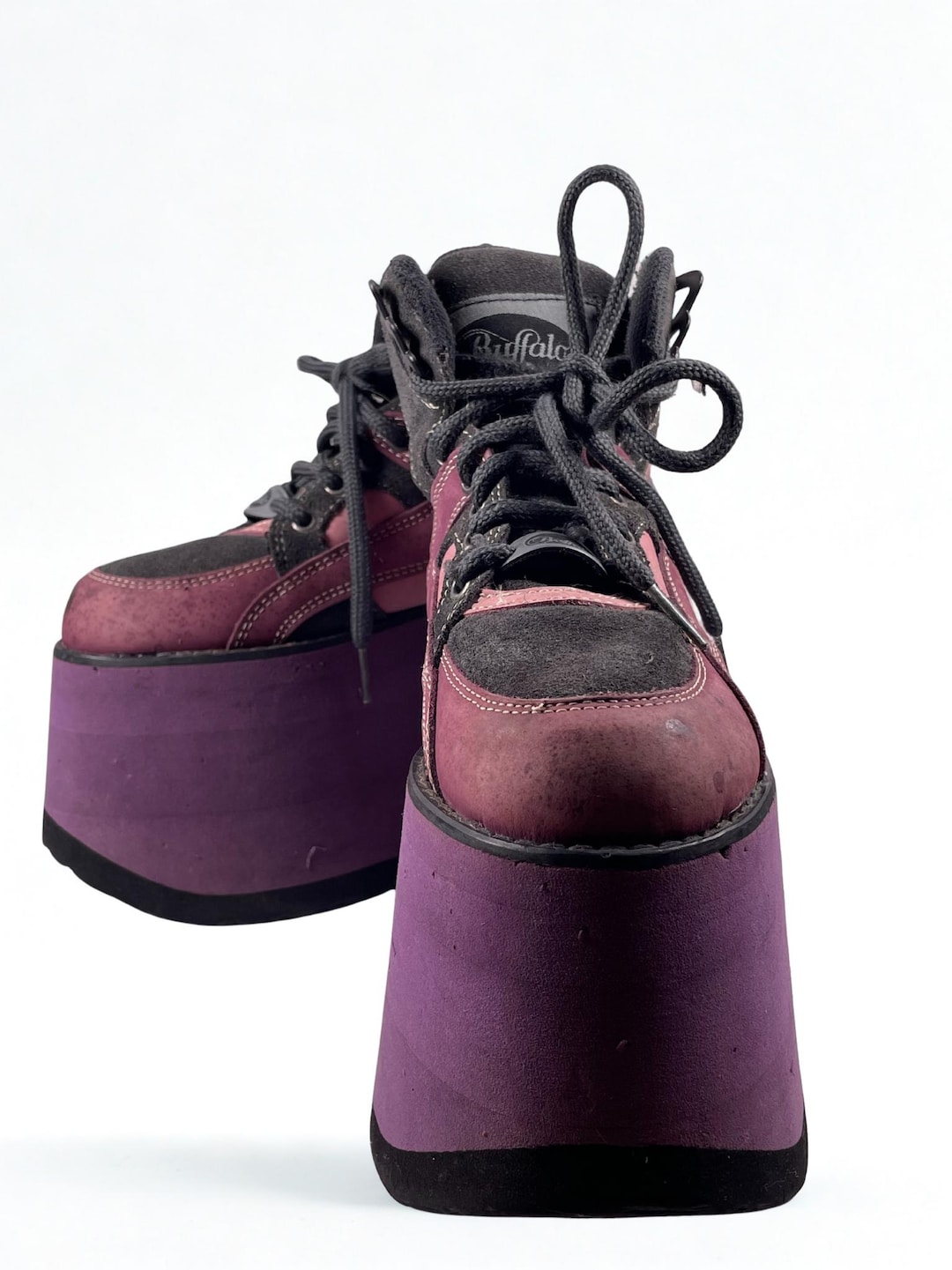 Original Buffalo 1310 Platform Boots EU 38 Vintage 90s Rare