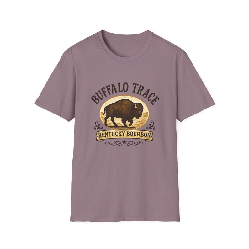 Buffalo Trace Kentucky Bourbon T-Shirt | Vintage Buffalo Logo image 1