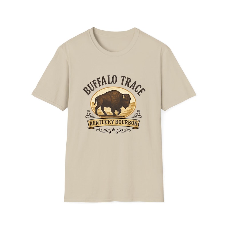 Buffalo Trace Kentucky Bourbon T-Shirt | Vintage Buffalo Logo image 3