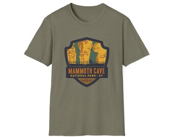 Mammoth Cave National Park Shield T-Shirt | Kentucky Cave Graphic Tee