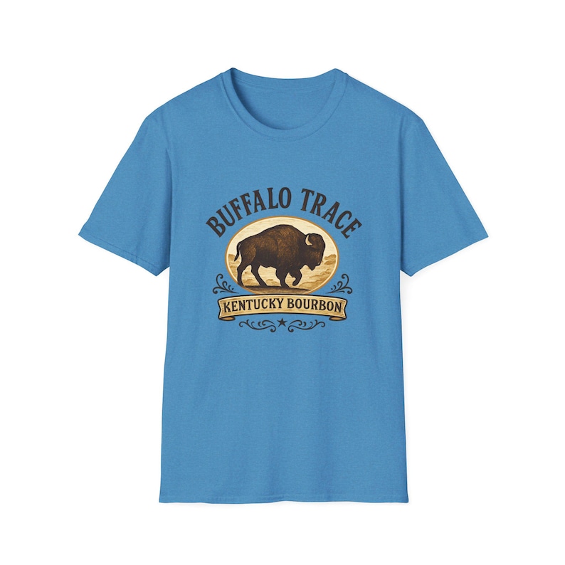 Buffalo Trace Kentucky Bourbon T-Shirt | Vintage Buffalo Logo image 7