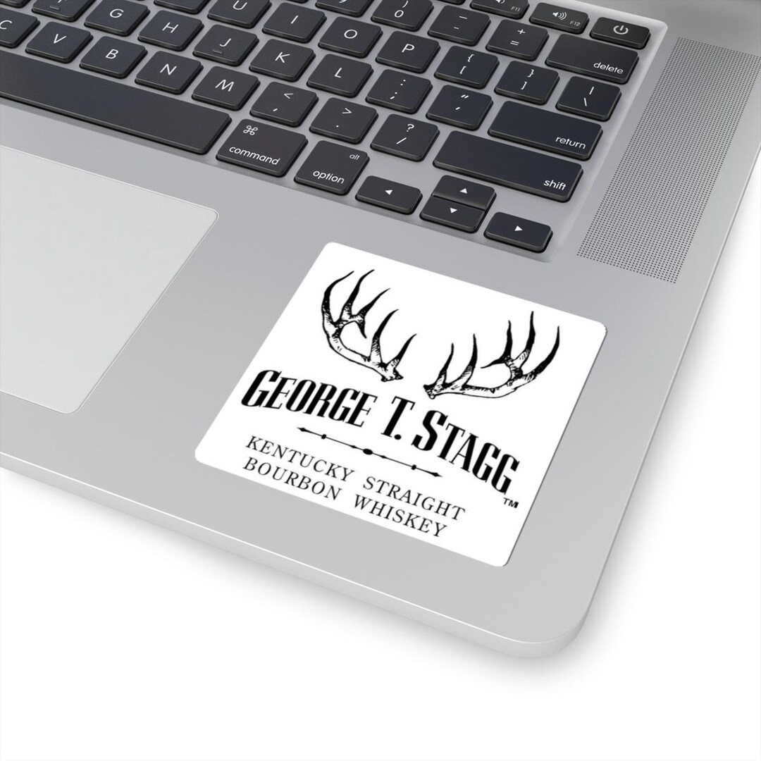 Stagg Sticker George T. Stagg Antlers Logo Kiss-cut Sticker | Kentucky Bourbon ...