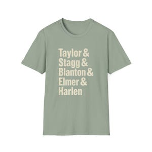 Camiseta con los nombres de los maestros destiladores de Buffalo Trace / Ropa para amantes del whisky imagen 6