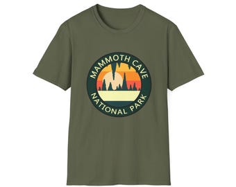 Mammoth Cave National Park Tee: Unisex Hiking Shirt