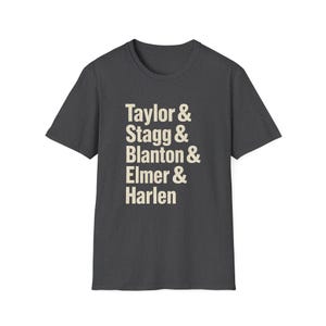 Camiseta con los nombres de los maestros destiladores de Buffalo Trace / Ropa para amantes del whisky imagen 7