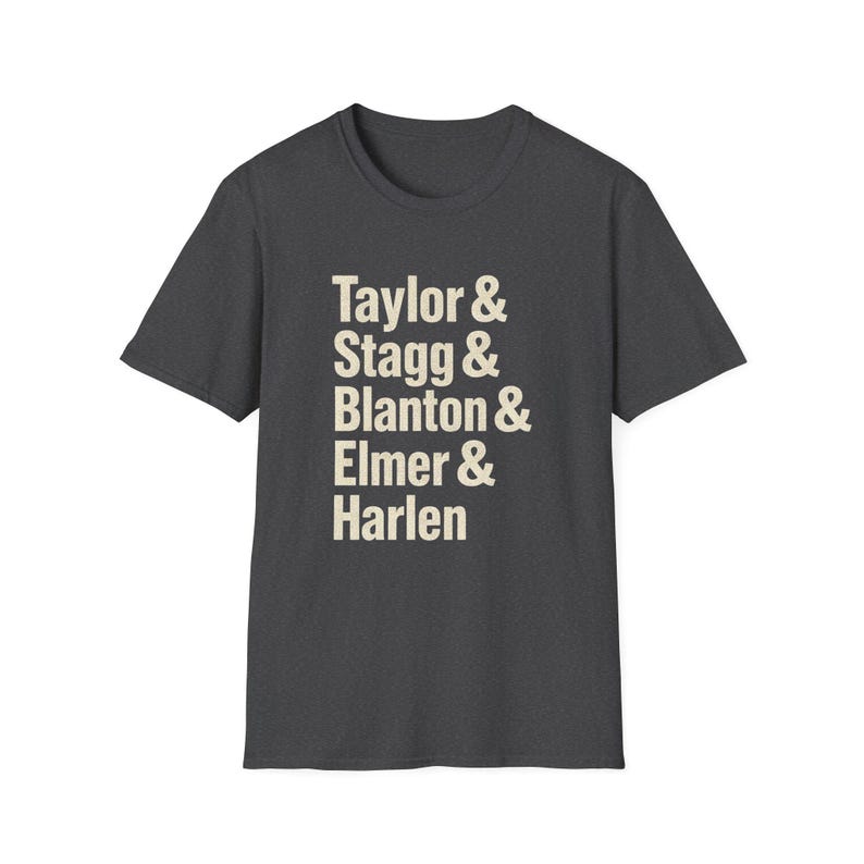 Camiseta con los nombres de los maestros destiladores de Buffalo Trace / Ropa para amantes del whisky imagen 7