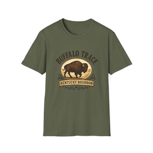 Buffalo Trace Kentucky Bourbon T-Shirt | Vintage Buffalo Logo image 5