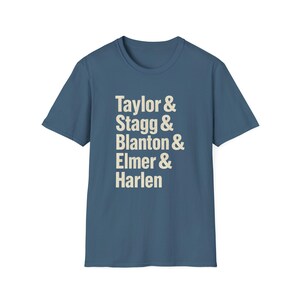 Camiseta con los nombres de los maestros destiladores de Buffalo Trace / Ropa para amantes del whisky imagen 10