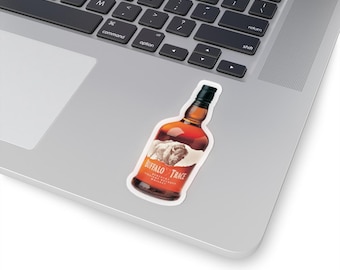 Buffalo Trace Whiskey Bottle Kiss-Cut Sticker | Alcohol Decal