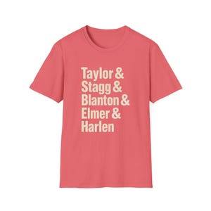 Camiseta con los nombres de los maestros destiladores de Buffalo Trace / Ropa para amantes del whisky imagen 2