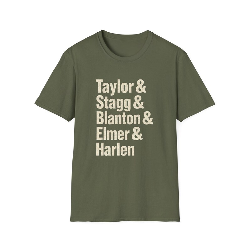 Camiseta con los nombres de los maestros destiladores de Buffalo Trace / Ropa para amantes del whisky imagen 5