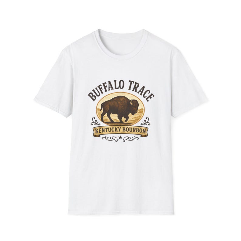 Buffalo Trace Kentucky Bourbon T-Shirt | Vintage Buffalo Logo image 2