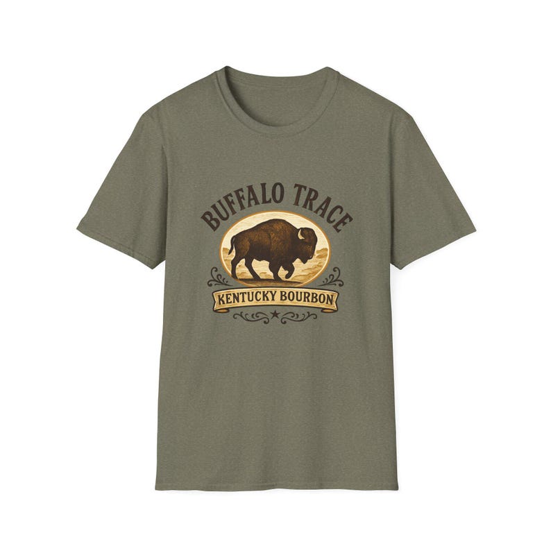 Buffalo Trace Kentucky Bourbon T-Shirt | Vintage Buffalo Logo image 4
