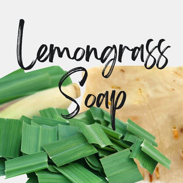 Lemongrass Shea Butter Soap | Brown Sugar Naturals | Natural Skin Care | Lemongrass Soap | Handmade Soap | Essential Oil Soap