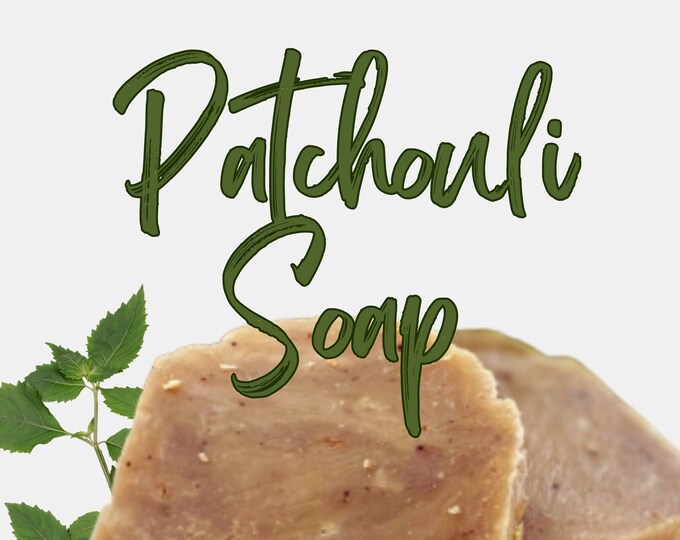 Patchouli Soap  | Shea Butter Soap | Handmade Soap | Moisturizing Soap | Brown Sugar Naturals | Aromatherapy Soap