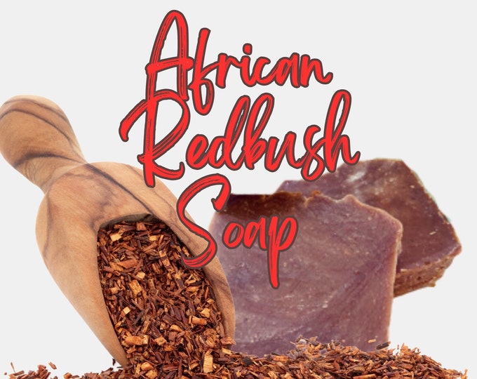 African Redbush Soap | Rooibos Soap | Shea Butter Soap | Handmade Soap | Moisturizing Soap | Tea Infused Soap