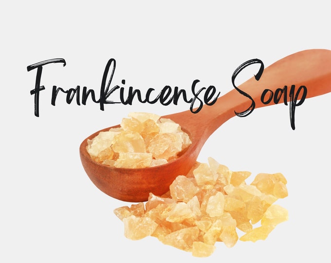 Frankincense Shea Butter Soap | Brown Sugar Naturals | Natural Skin Care | Natural Soap | Handmade Soap
