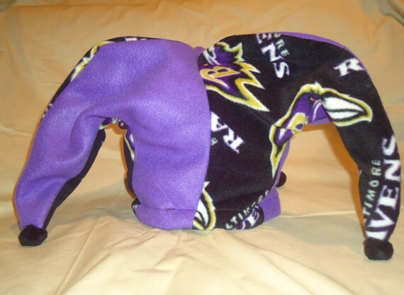 Ravens Fleece Jester Hat - Etsy