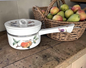 Ancienne Cocotte En Verre Vision - France - Diamètre 21 Cm - Vintage
