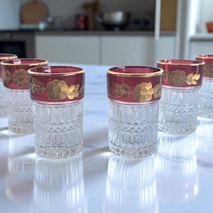 Verre à Whisky Baccarat Cristal Lourd - Coupe Diamantée - Modèle Rare Et Ancien
