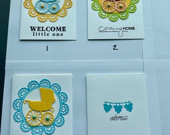 Handmade Baby Cards