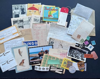Junk Journal Ephemera Pack