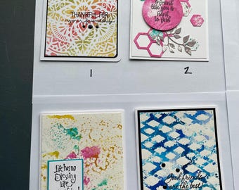 Handmade Friend Cards