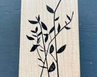 Flower Rubber Stamp