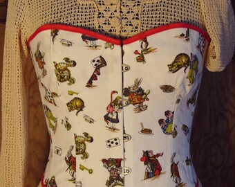 Alice in Wonderland Corset
