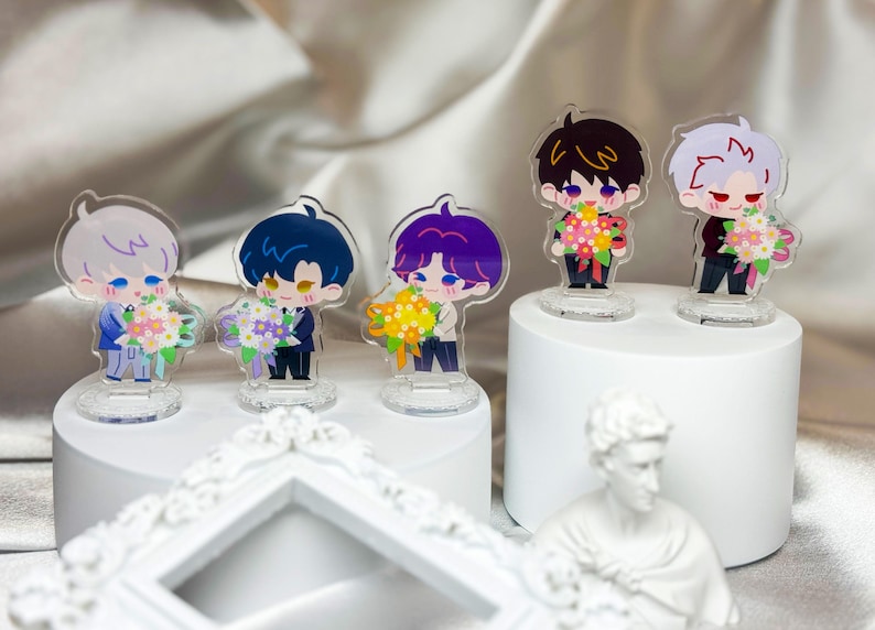 Color Standee Mini Love and Deepspace Acrylic Mini Stand | 5cm Tall | Wedding Theme ...