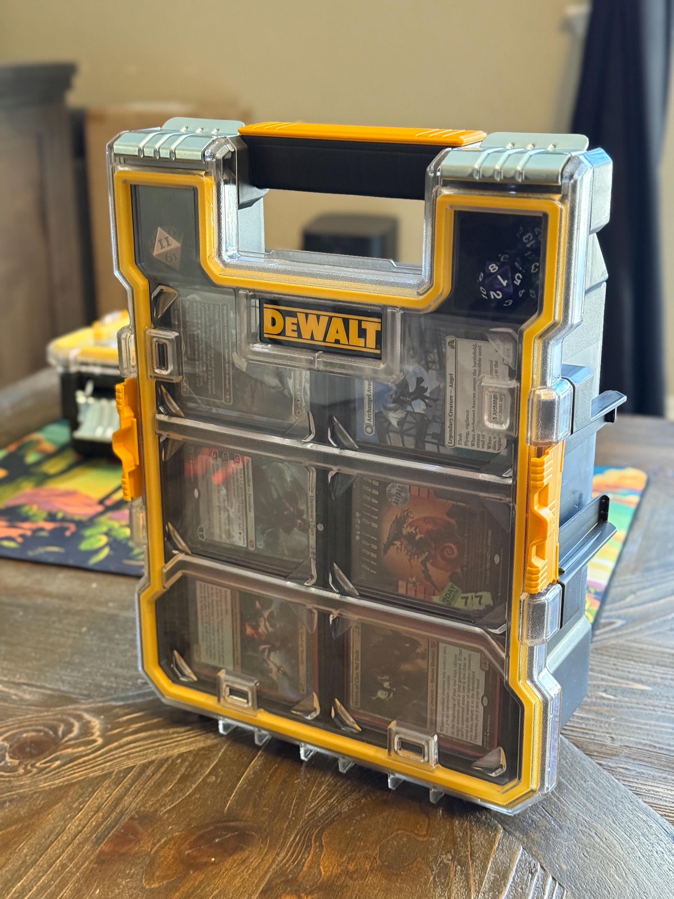 3D Printed MTG 100+ Card Deck Box for Stanley/dewalt Toolboxes - Etsy