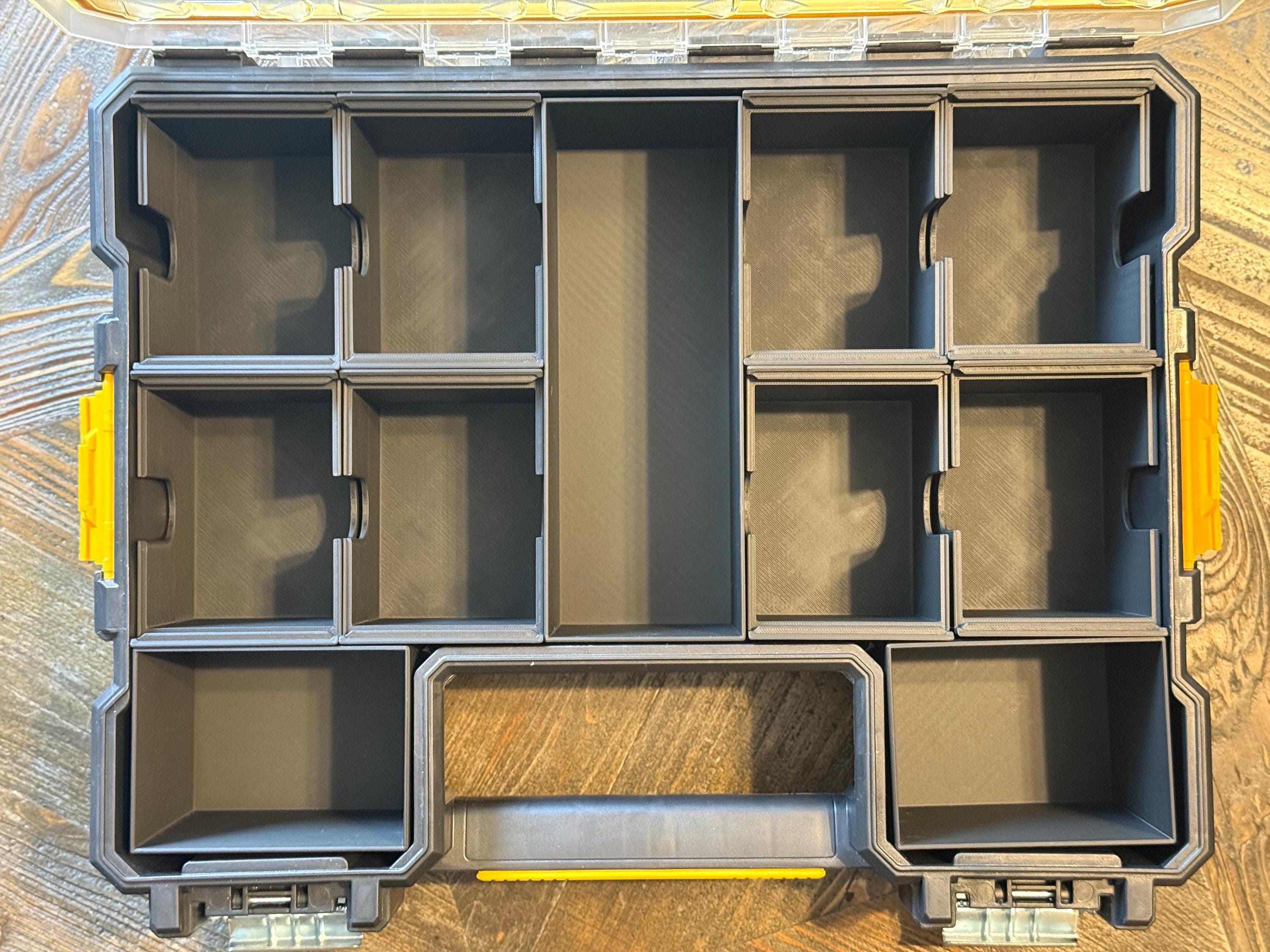 3D Printed MTG/TCG Organizer: Fits Stanley/dewalt 10-compartment