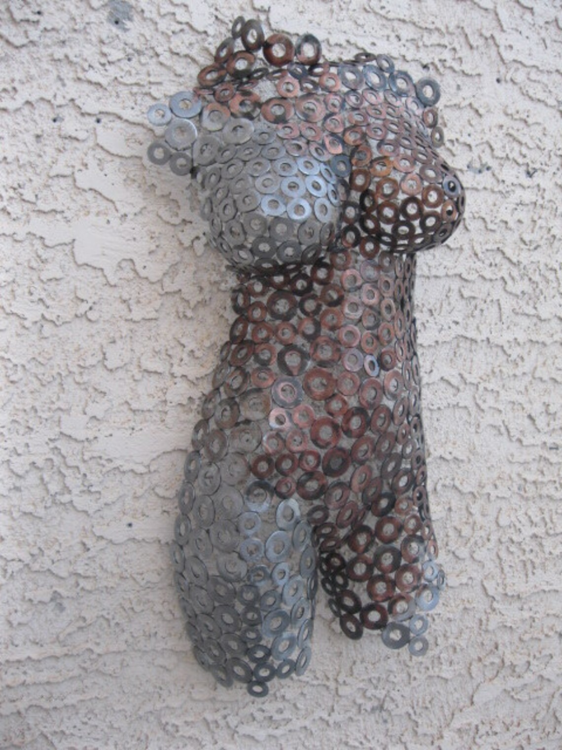 Modern Metal Torso Wall Art Sculpture Abstract Torso by Holly Etsy