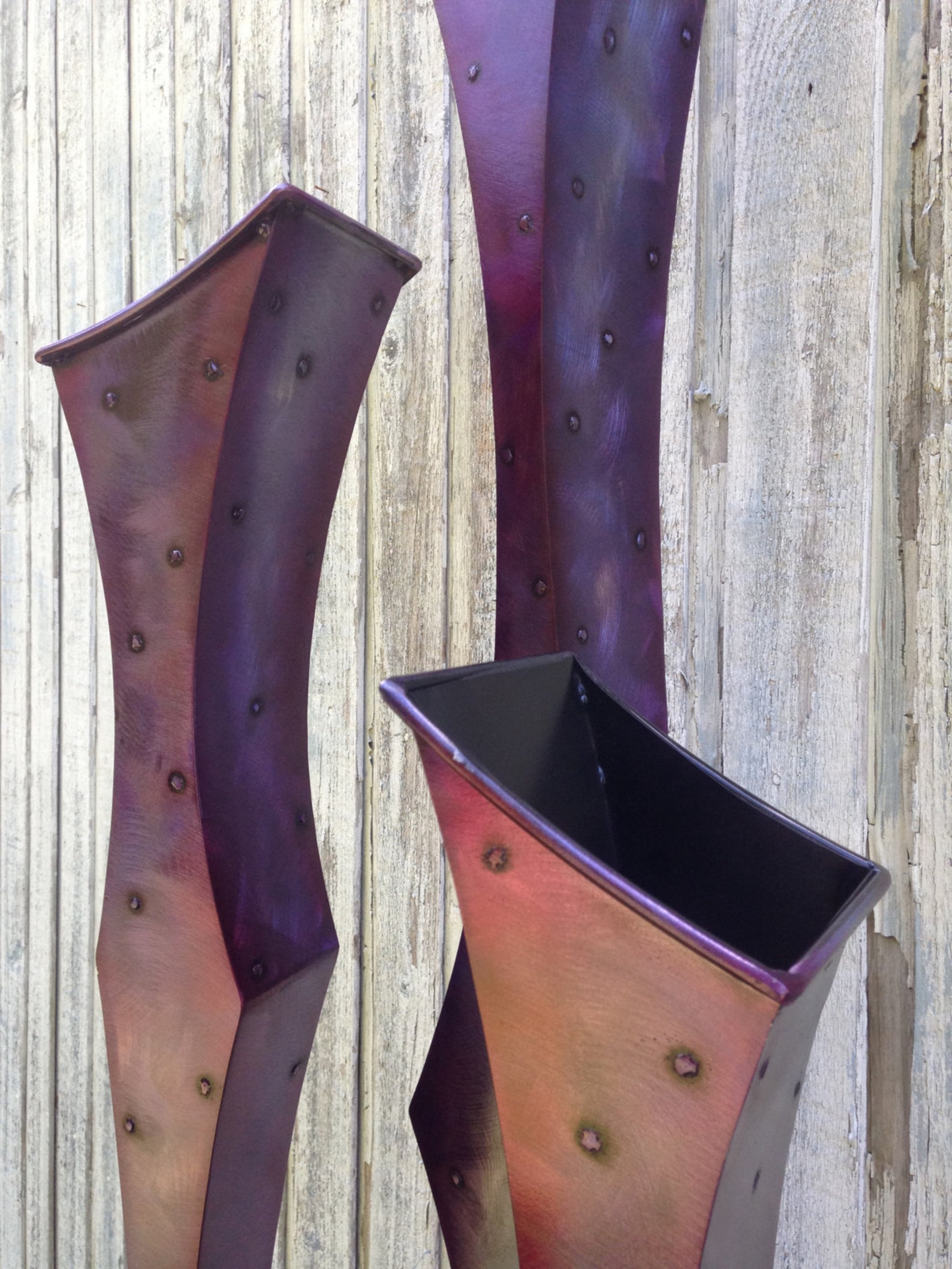 Metal Art Free Standing Home Decor Art Sculpture by Holly Etsy