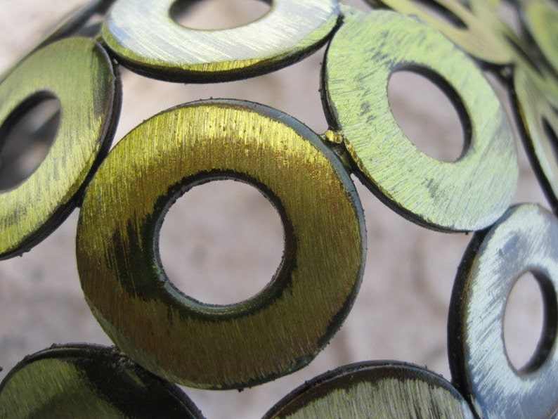 Abstract Metal art torso sculpture indooroutdoor garden by Holly Lentz