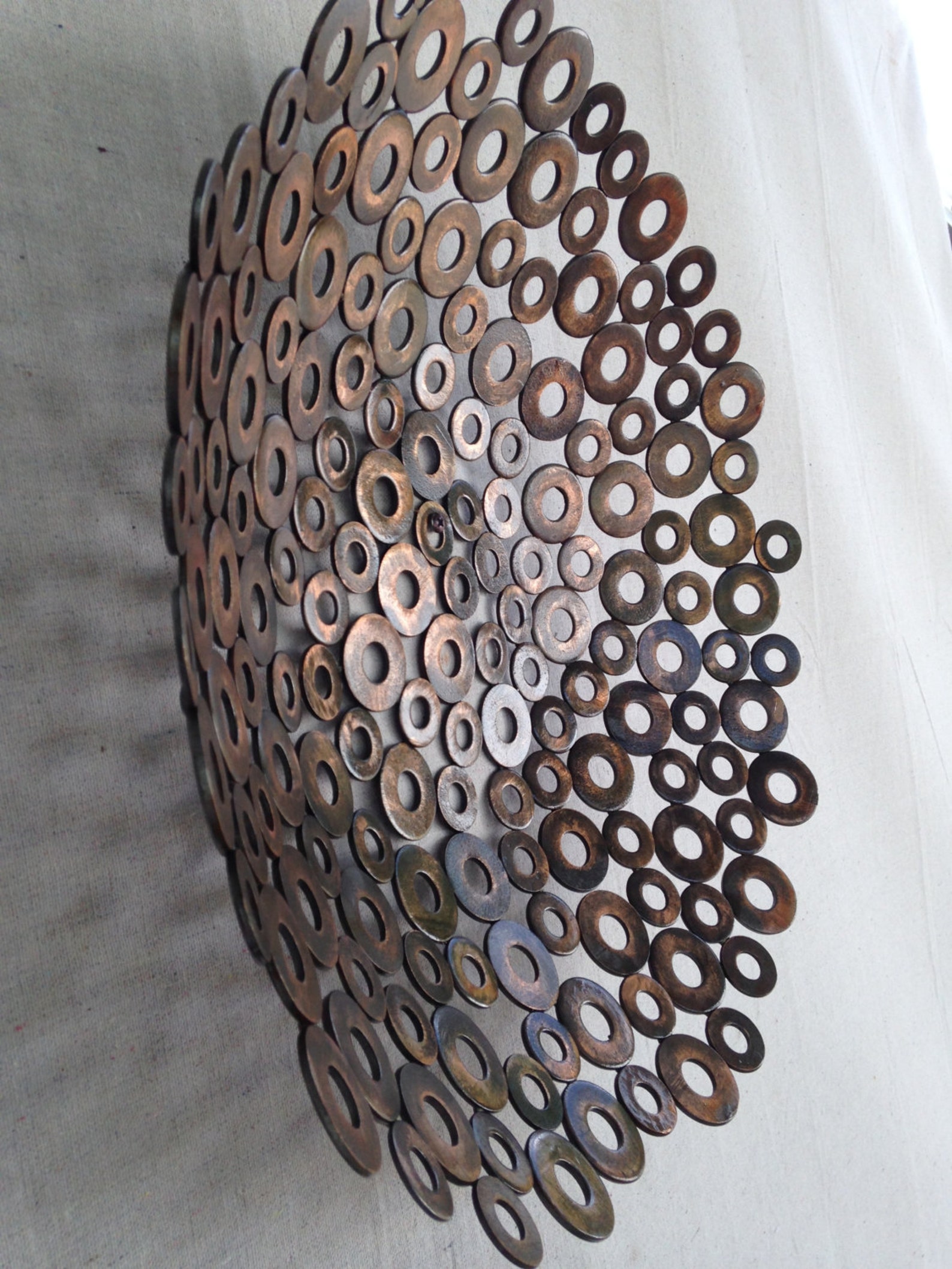 Abstract Metal Wall Art Sculpture by Holly Lentz - Etsy