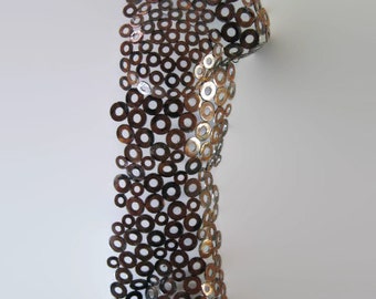 Metal Wall art home decor abstract sculpture Torso Nude by Holly Lentz