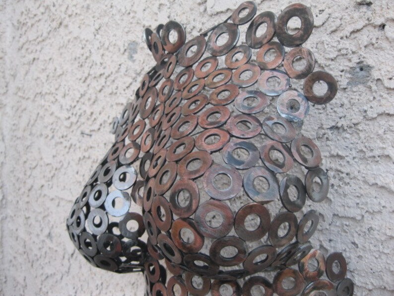 Modern Metal Torso Wall Art Sculpture Abstract Torso by Holly Etsy