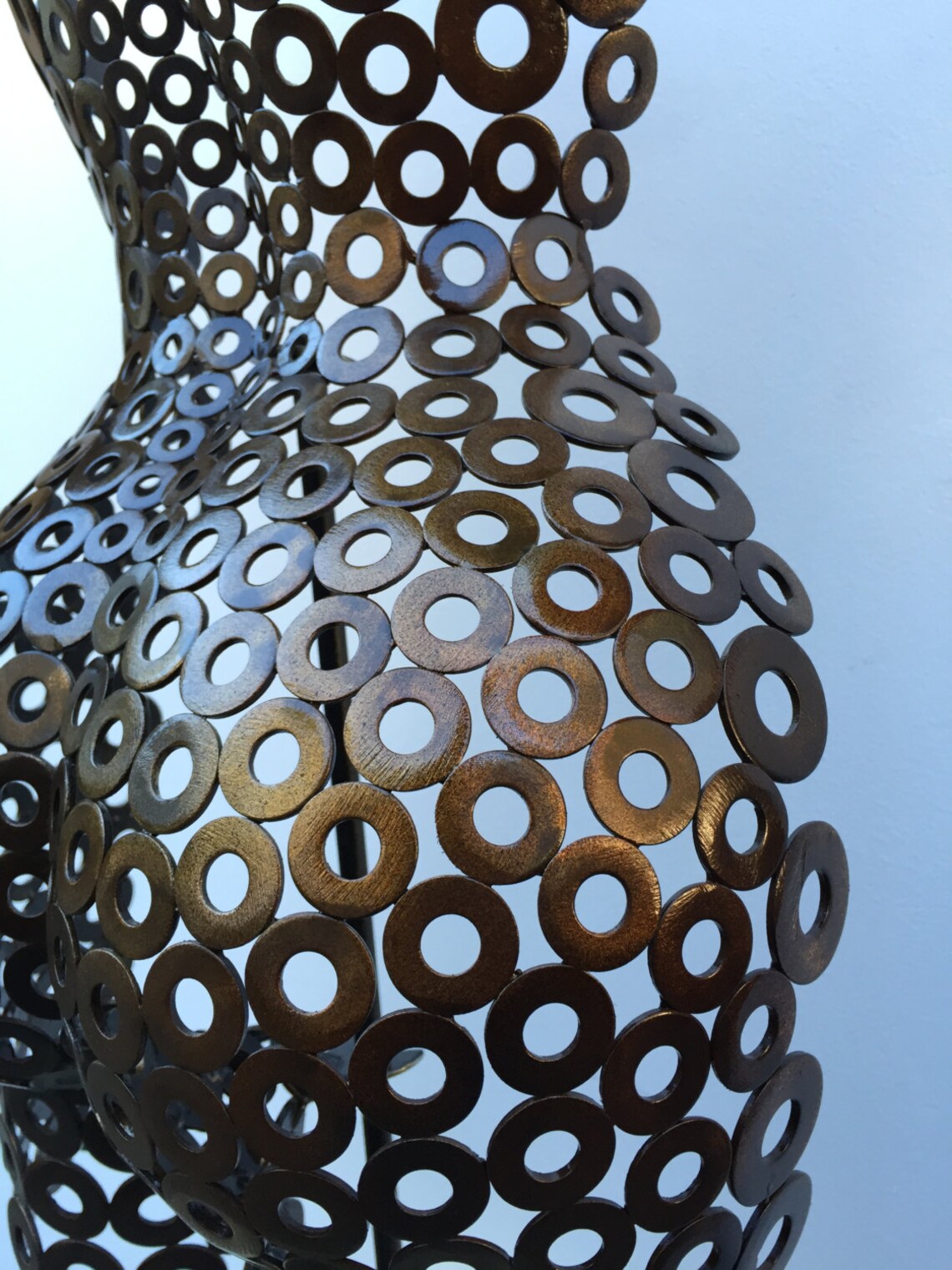 Metal Art Free Standing Home Decor Sculpture Torso Abstract by Etsy