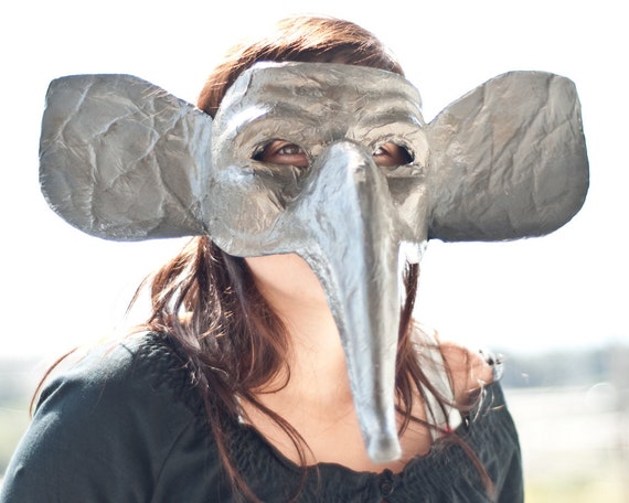 Items similar to Elephant Mask on Etsy