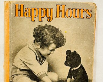 Happy Hours Hard Cover Book Photographs Of Happy Children 1935 Elizabeth Daniel